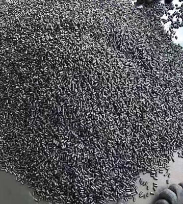 8 mm Diâmetro 10 mm Comprimento 100 mm Rodas de grafite auto-lubrificantes com forma extrudida