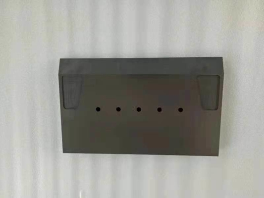 Lâmina de grafite moldada de alta densidade de 1,91 g personalizada para fundição de cobre de grau industrial