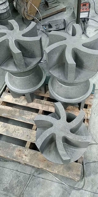 DC-1.86 Impeller Carbon Graphite Rotor para personalização de bomba rotativa