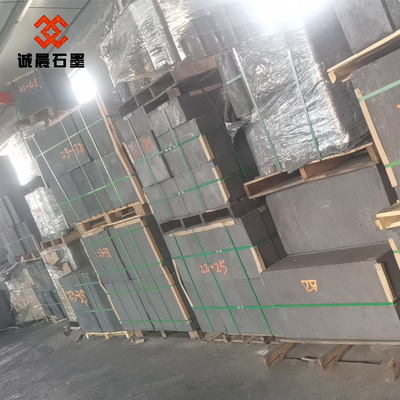 Bloco de grafite de alta densidade 1,85 EDM 550*410*250 mm para 100% de carbono industrial