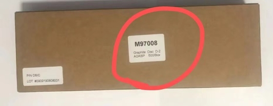 Eletrodo de barra de disco de grafite em floco de 6*150 mm para equipamento Spectroil de grau industrial