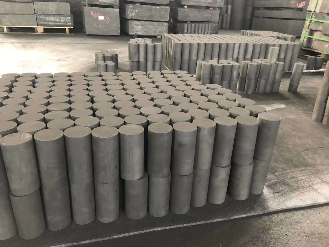 Rotor de grafite personalizado para indústria de fundição de alumínio-alumínio 1,75g densidade a granel