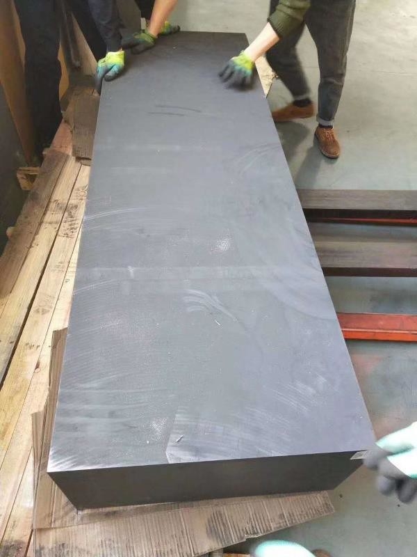 100% de carbono Machined Big Graphite Blocks 1.75g/cm3 Morfologia de cristal Grafite em flocos