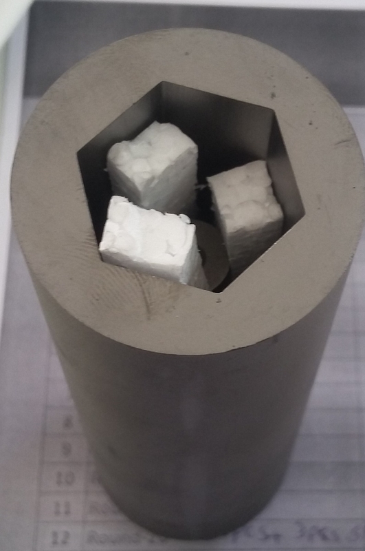Forro de borracha de grafite superior para fundição contínua Barra de tubo de cobre de acordo com o desenho