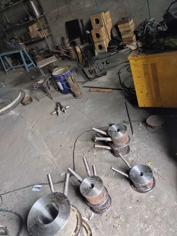 Molde de grafite personalizado para fundição de latão/cobre, forma hexagonal redonda, densidade em massa 1.85