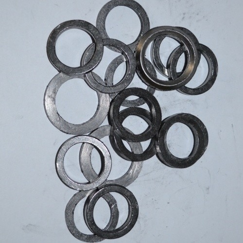 Garrafa espiral de grafite metálico para vedação de anéis O em aplicações pesadas