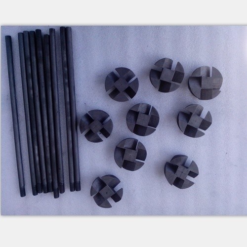 Grau industrial e 1,72g Densidade em massa Resina Impregnado Grafite Rotor personalizado