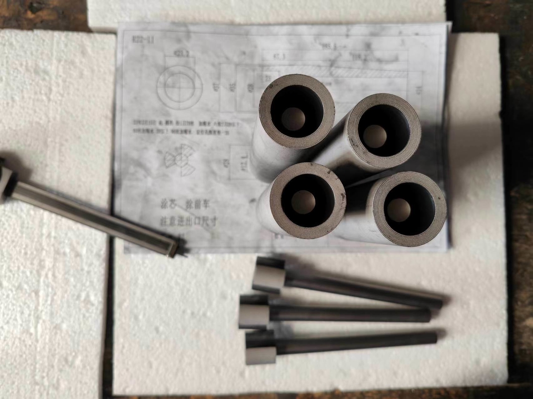 Engrenagem redonda quadrada hexagonal e molde de grafite de forma especial para fundição de latão/cobre