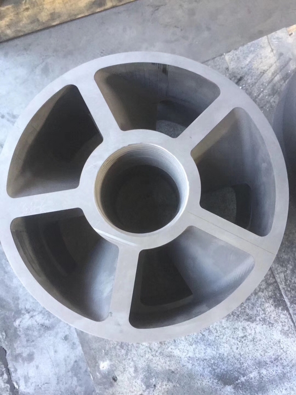 Rotor de grafite DC-1.85 personalizável para longa vida na indústria de fusão de lingotes de alumínio