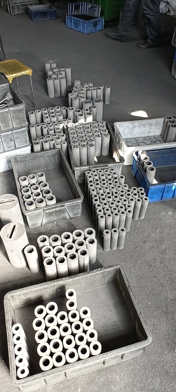 DC-1.85 Matriz de molde de grafite artificial para diferentes tamanhos Densidade a granel 1.85g